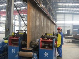 青島寶多鋼結構建筑制品 加工技術、設備與腳手架展示