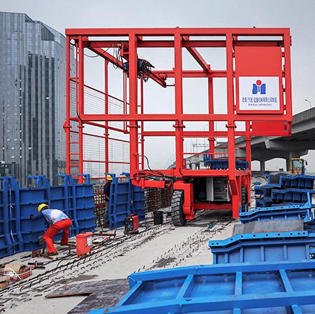 勁海JHQZ-MB01防撞墻模板施工車 高架與地鐵工程的移動式高效作業(yè)平臺